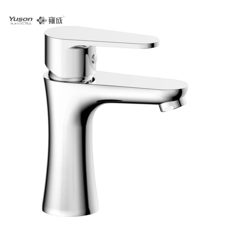 3377-30 Meascthóir báisín uisce te agus fuar suite ar deic luamhán aonair Práis Faucet
